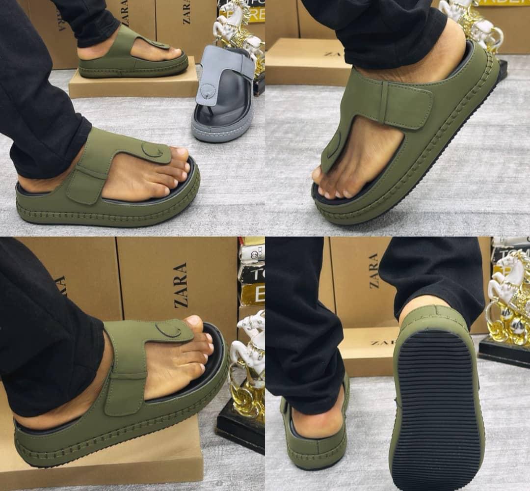 ZARA palm sandals 